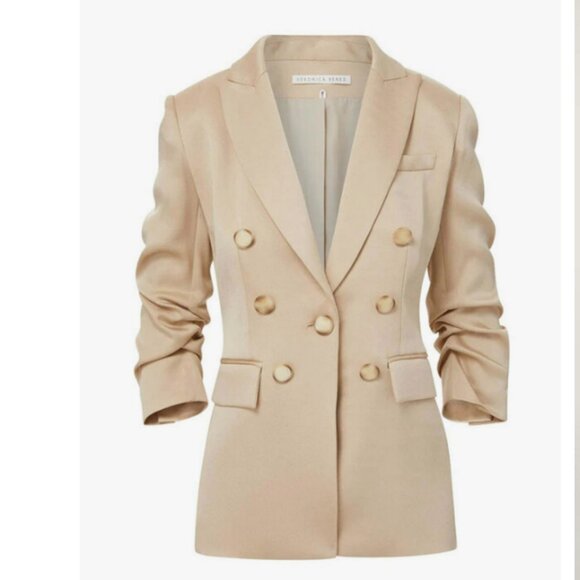 Veronica Beard Tomi Satin Dickey Jacket - Picture 6 of 7